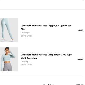 Gymshark Vital Seamless Set